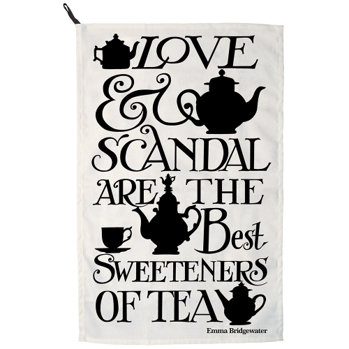 Love & Scandal Tea Towel - Just the thing to dry your dishes